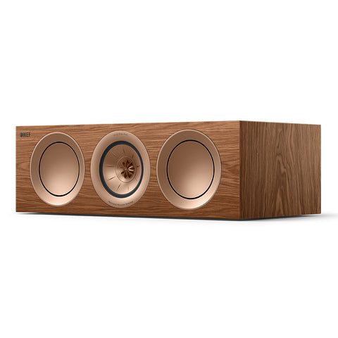 KEF R2 Meta Center Channel Speaker (Walnut)