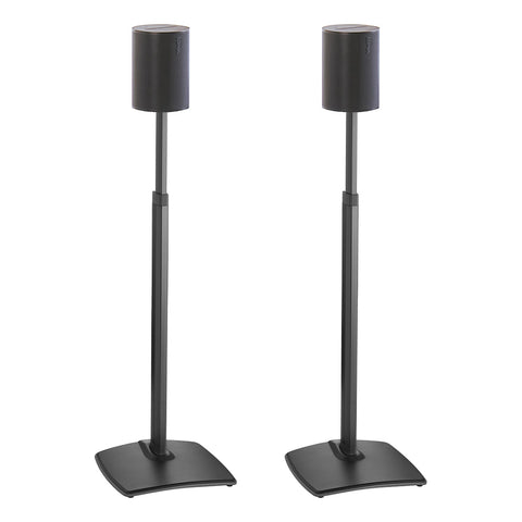 Sanus Height-Adjustable Speaker Stands for Sonos Era 100 - Pair (Black)