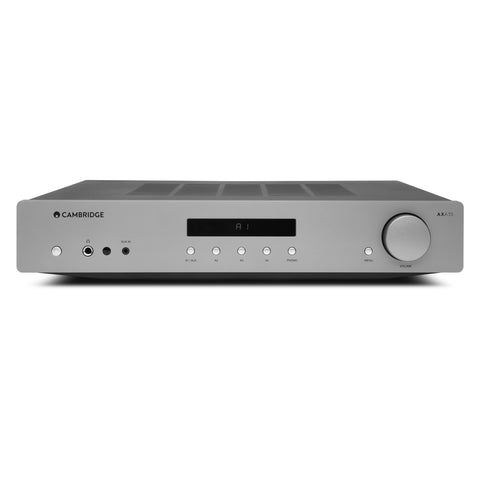 Cambridge Audio AXA35 Integrated Stereo Amplifier with Built-in Phono-Stage (Silver)