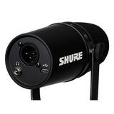 Shure MV7 USB/XLR Dynamic Microphone for Podcasting, Recording, Live Streaming & Gaming with Built-in Headphone Output (Black)