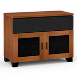 Salamander Chameleon Elba 329 Twin Integrated Cabinet (American Cherry Doors with Smoked Glass Inserts)