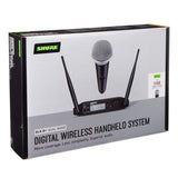 Shure GLXD24+/SM58-Z3 Dual Band Wireless System with GLXD4+ Tabletop Receiver & GLXD2+/SM58 Handheld Microphone