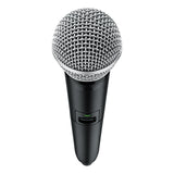 Shure GLXD24R+/SM58-Z3 Dual Band Wireless System with GLXD4R+ Half-Rack Receiver & GLXD2+/SM58 Handheld Microphone