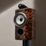 Bowers & Wilkins 805 D4 Signature Stand-Mount Speaker - California Burl Gloss(Pair)