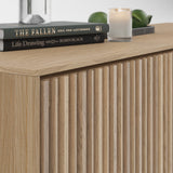 BDI Profile 8477 Triple Console (Washed Oak)