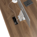 BDI LINQ 6821 Executive Desk (Natural Walnut)
