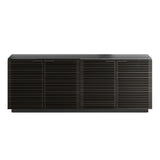 BDI Corridor 8109 4-Door Storage Credenza (Charcoal Stained Ash)