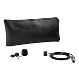 Shure WL183m Omnidirectional Lavalier Microphone with TA4F Termination (Black)