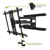 Kanto PDX680 Articulating Full Motion TV Mount for 39" - 80" TV (Black)