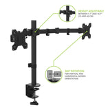 Kanto DML2000 Fully Adjustable Dual Arm Desktop Monitor Mount