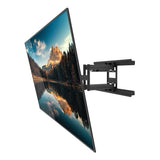 Kanto PDX650SG Stainless Steel Full-Motion Dual Stud Outdoor TV Mount for 37" - 75" TVs