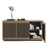 BDI Profile 8477 Triple Console (Washed Oak)