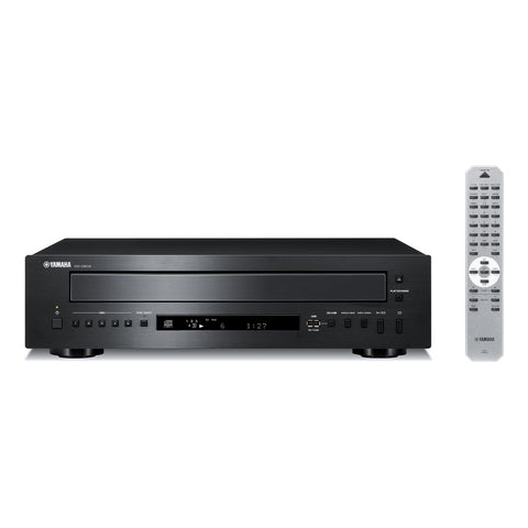 Yamaha CD-C603BL 5-Disc CD Changer with USB Playback and PlayXChange (Black)