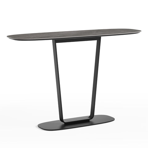 BDI Cloud 9 1183 Console Table with Porcelain Top (Alto Grey)