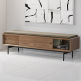 BDI LINQ Bench 9101 with Fabric Cushion