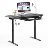 BDI Soma 6359 Desk Keyboard & Storage Drawer for Soma 6351 or 6352 Standing Desk (Ebonized Ash)