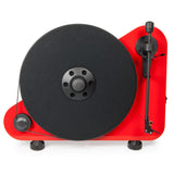 Pro-Ject VT-E BT R Vertical-Standing Plug & Play Turntable with Bluetooth & OM5E Cartridge (High Gloss Red)