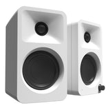 Kanto ORA Powered Reference Desktop Speakers with Bluetooth - Pair (White)
