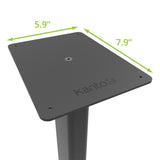 Kanto ST28 28" Universal Bookshelf Speaker Floor Stand - Pair (Black)
