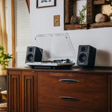 Audio-Technica AT-SP3X Powered Bookshelf Speakers - Pair (Black)