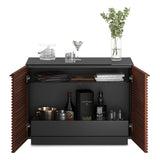 BDI Corridor 8108 2-Door Storage Cabinet (Chocolate Stained Walnut)