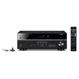 Yamaha RX-V385BL 5.1 Channel AV Receiver with AudioQuest SKY 3m HDMI Cable