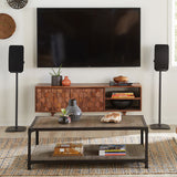 Sanus Fixed-Height Wireless Speaker Stand Designed for Sonos Five and Play: 5 Speakers - Each (Black)