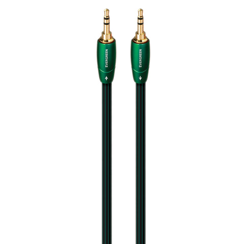 AudioQuest Evergreen 3.5mm Male to 3.5mm Male Cable - 6.56 ft. (2m)