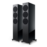 KEF Reference 3 Meta Floorstanding Speaker - Each (High-Gloss Black/Grey)