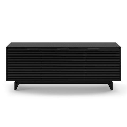 BDI Align Media + Storage 7477ME-EBO Triple Cabinet with Media Base (Ebonized Ash)