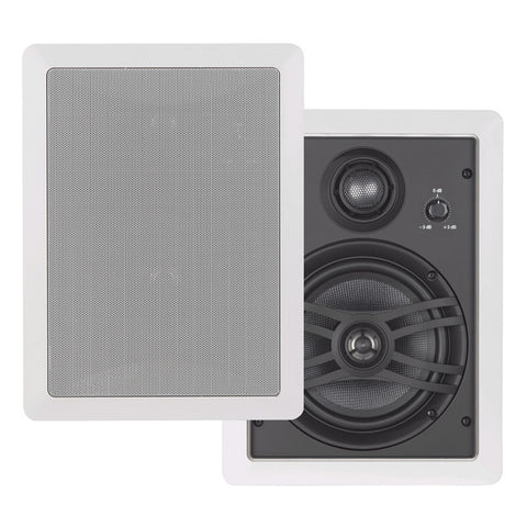 Yamaha NS-IW660 6.5" 3-Way In-Wall Speakers - Pair (White)