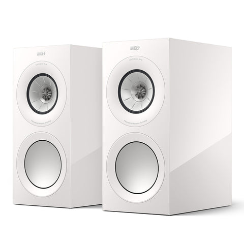 KEF R3 Meta Bookshelf Speaker - Pair (Gloss White)