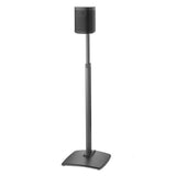 Sanus WSSA2 Height-Adjustable Wireless Speaker Stands for Sonos ONE, PLAY:1, and PLAY:3 - Pair (Black)