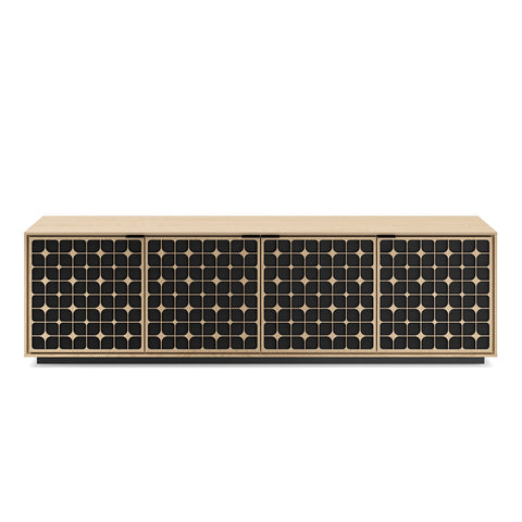 BDI Elements 8703 Constellation Media Cabinet (Washed Oak)