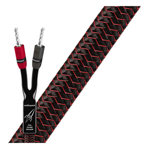 AudioQuest Rocket 33 Full-Range Speaker Cables with Banana to Banana Connectors - Pair (6 ft.)