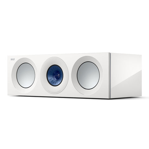 KEF Reference 2 Center Channel Speaker - Each (High-Gloss White/Blue)