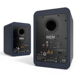 Kanto REN Powered Bluetooth Bookshelf Speakers - Pair (Matte Blue)