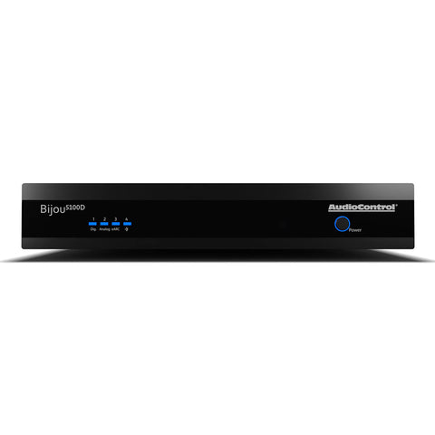 AudioControl Bijou 5100D Compact 5.1 Channel High-Power Integrated Amplifier with Dante Support