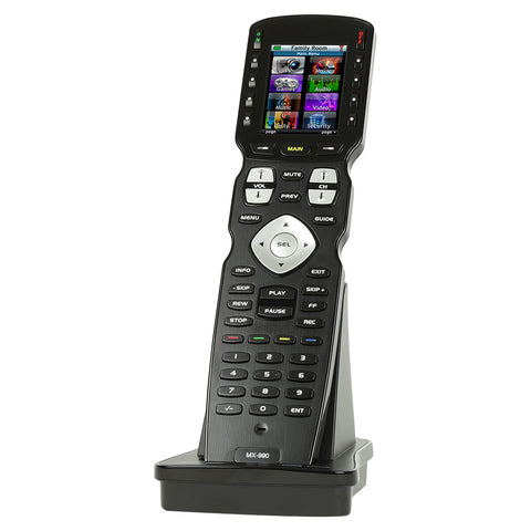 Universal Remote MX-990 Complete Control IR/RF Remote With Color LCD Screen