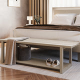 BDI KAVA 9600 Bench (Washed Oak)