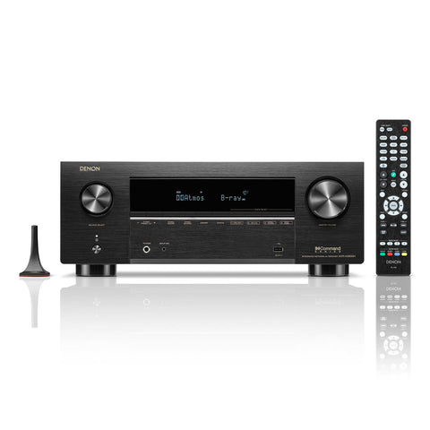 Denon AVR-X3900H 9.4 Channel 8K Home Theater Receiver with Dolby Atmos & HEOS Built-In