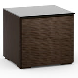 Salamander Designs Chameleon Collection Berlin 217 SE Subwoofer Enclosure AV Cabinet (Textured Wenge with Black Glass Top)