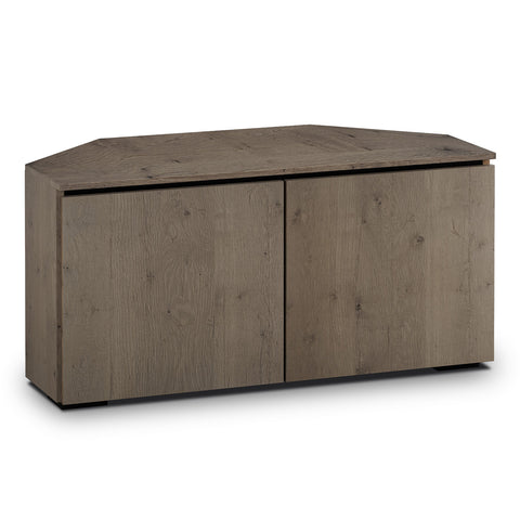 Salamander Designs Chameleon Collection Lancaster 221 Twin Corner AV Cabinet (Rough-Sawn Barnboard Oak)