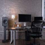 Kanto SX26 26" Tall Fillable Speaker Stands with Isolation Feet - Pair (Black)