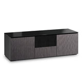 Salamander Designs Chameleon Collection Seattle 236 Triple Speaker Integrated Cabinet (Gray Oak with Black Glass Top)