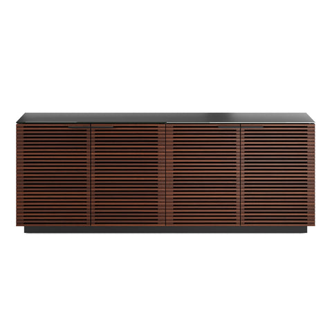 BDI Corridor 8109 4-Door Storage Credenza (Chocolate Stained Walnut)