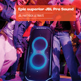JBL PartyBox Ultimate Portable Party Speaker Bundle with gSport Speaker Cover