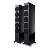 KEF Reference 5 Meta Floorstanding Speaker - Each (High-Gloss Black/Grey)