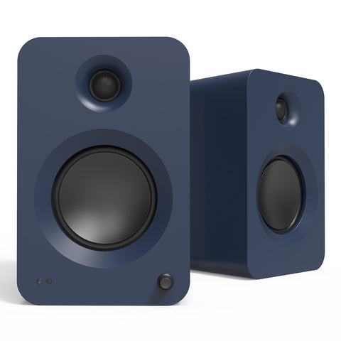 Kanto REN Powered Bluetooth Bookshelf Speakers - Pair (Matte Blue)