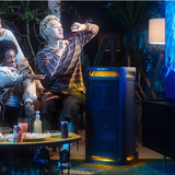 Sony ULT TOWER 9AC Bluetooth Party Speaker Bundle with ULT MIC Wireless Microphones